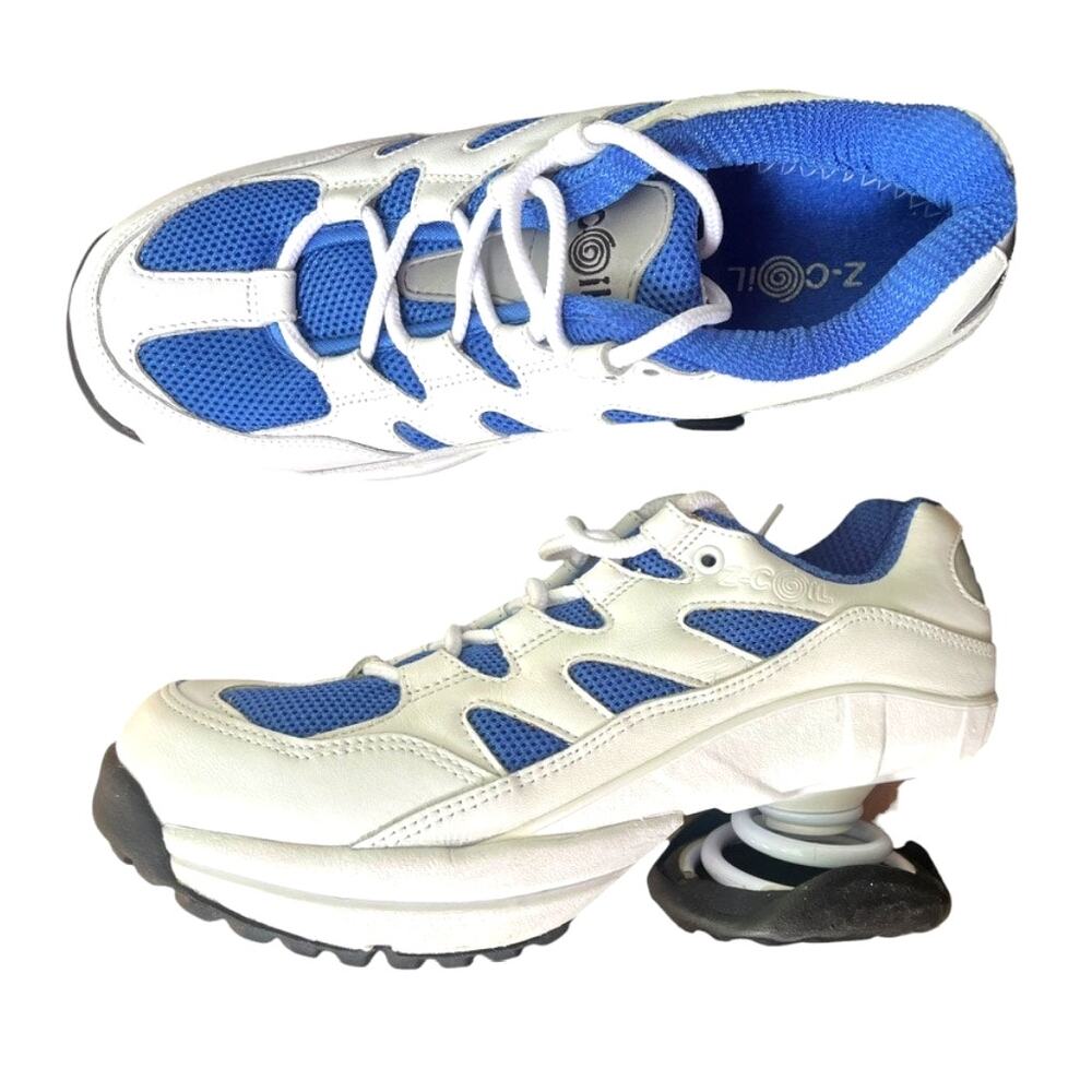 Z-Coil Freedom 2000 Orthopedic Sneakers | Womens 8.5 Blue/White NEW